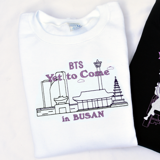 SUDADERA BLANCA YET TO COME IN BUSAN