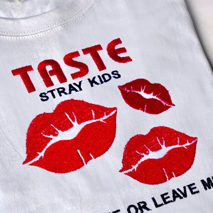 TASTE STRAY KIDS PLAYERA BORDADA